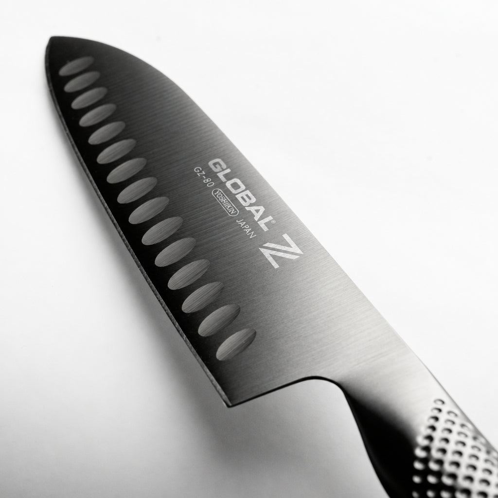 Global Z 7" Santoku Fluted Knife