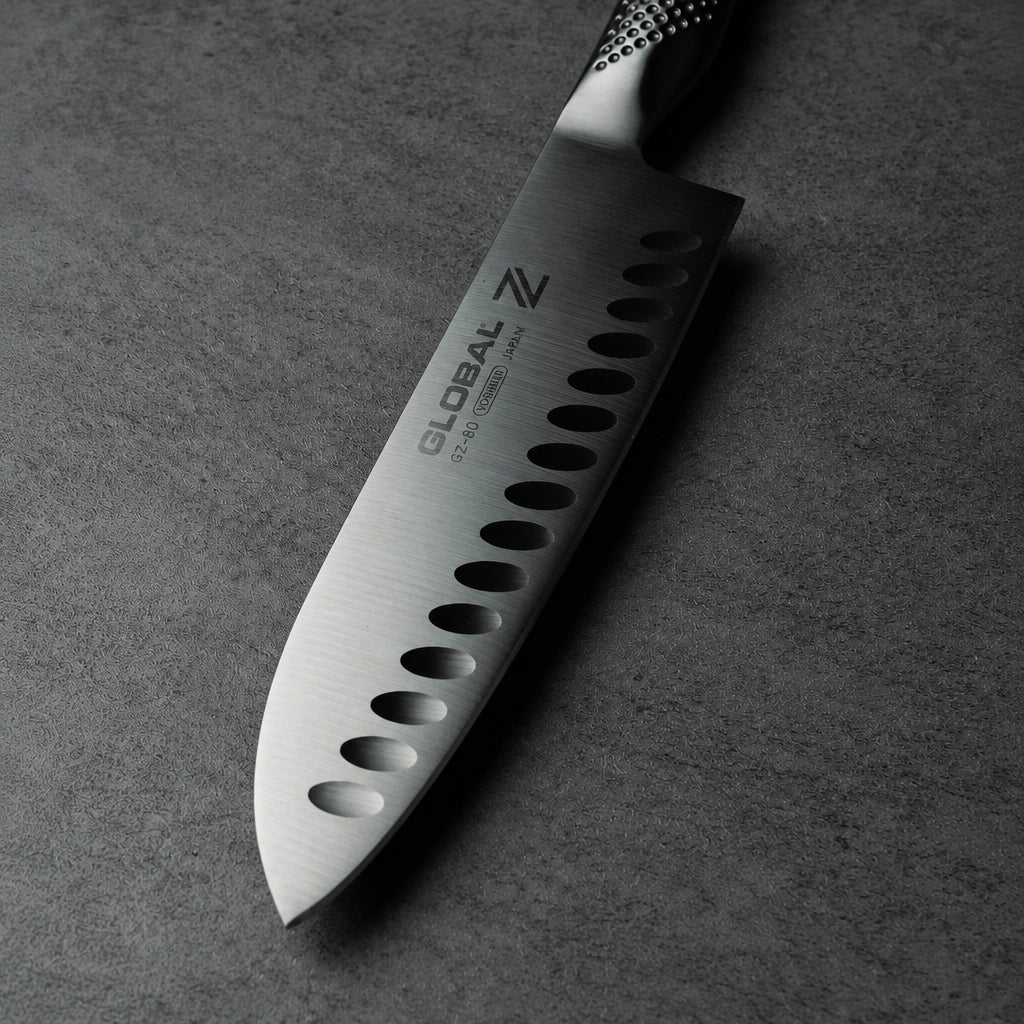 Global Z 7" Santoku Fluted Knife