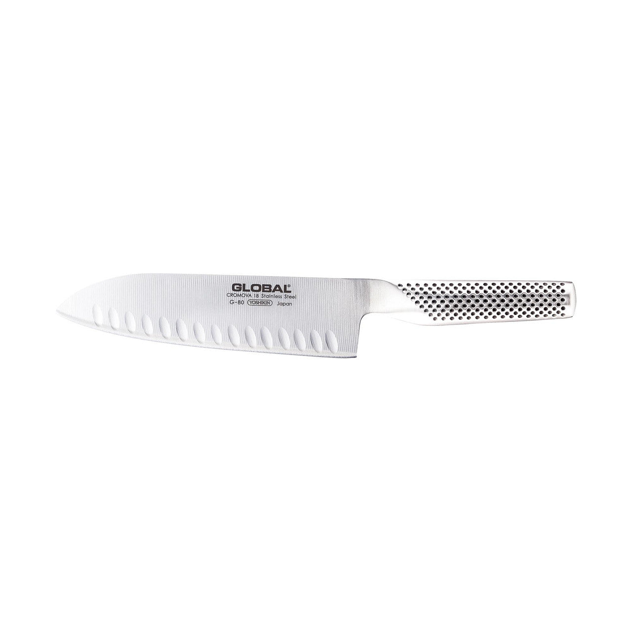 Classic 18cm Santoku Knife, Fluted G-80