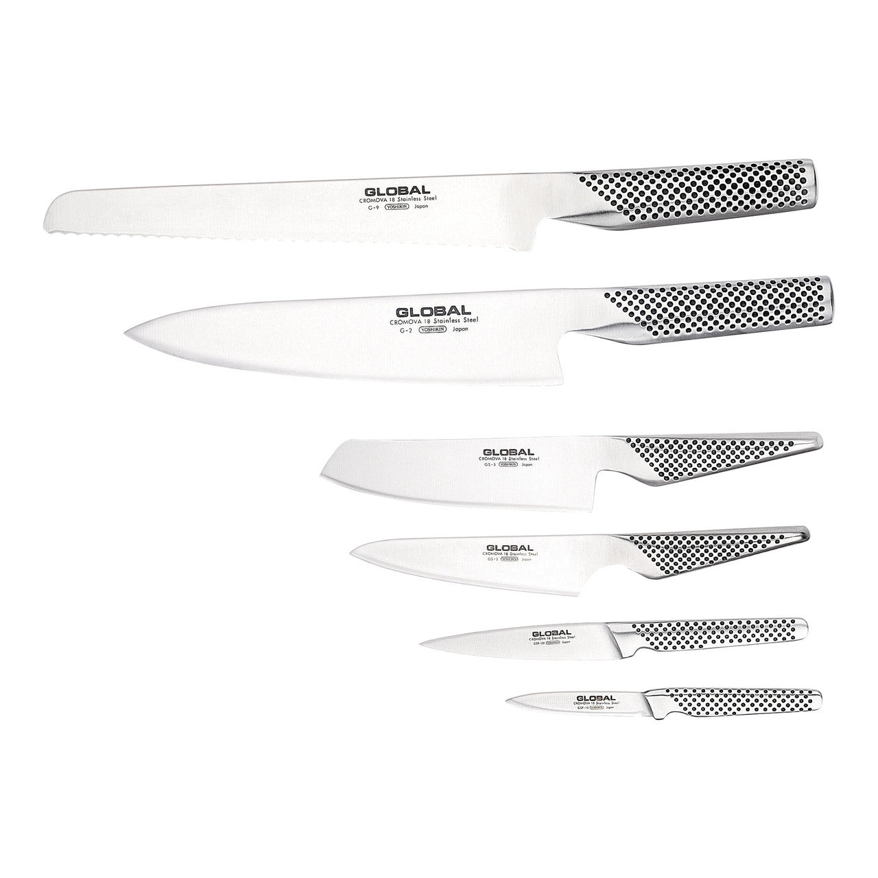 Ikasu 7 Piece Knife Block Set