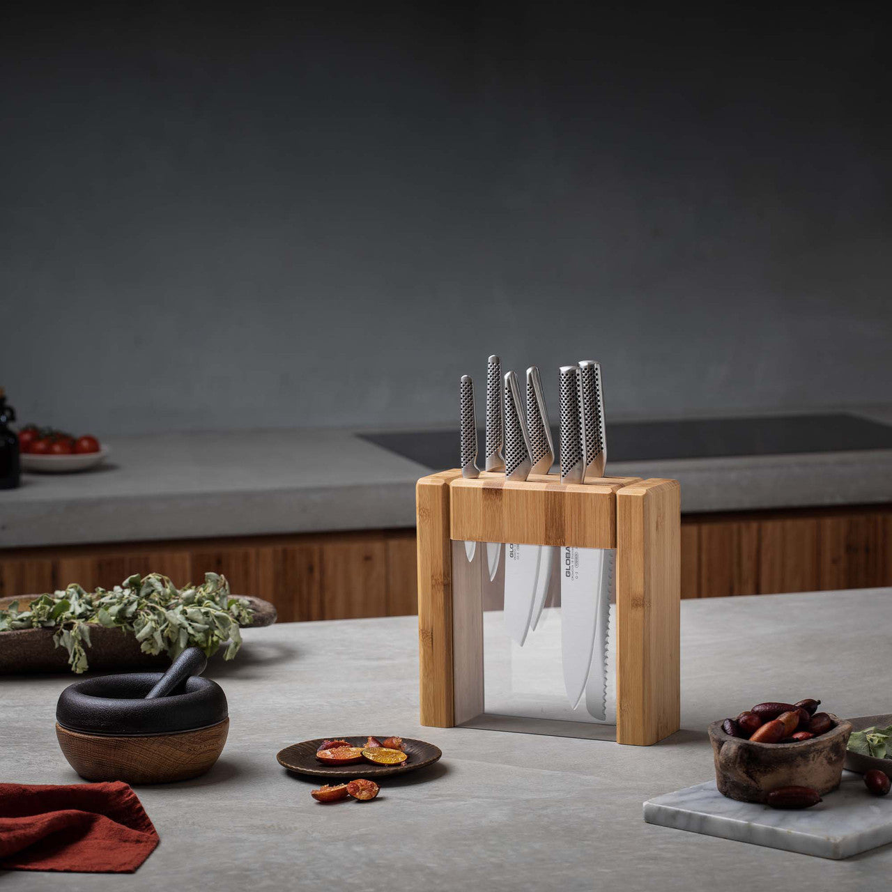 Ikasu 7 Piece Knife Block Set