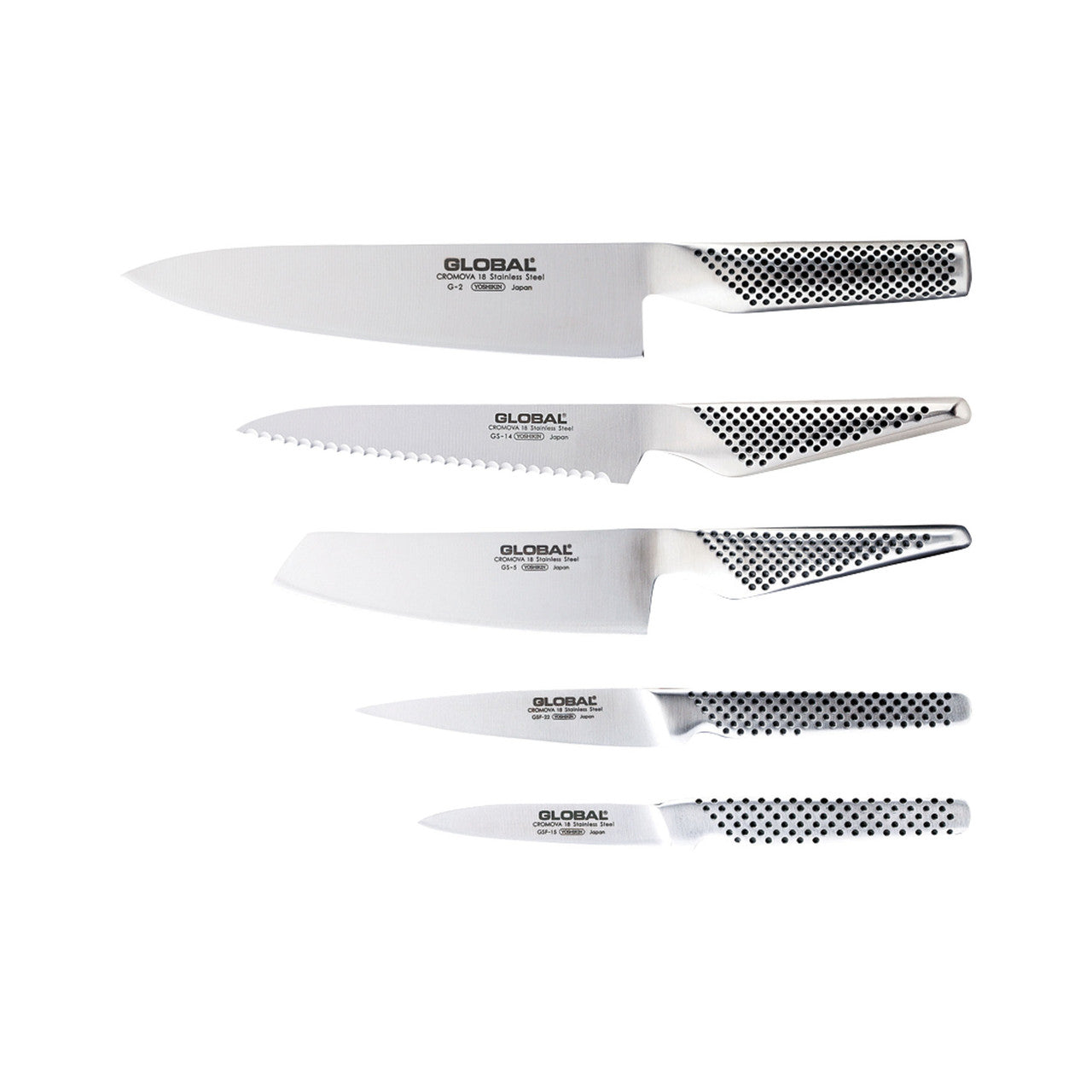 Katana 6pc Knife Block - Bamboo