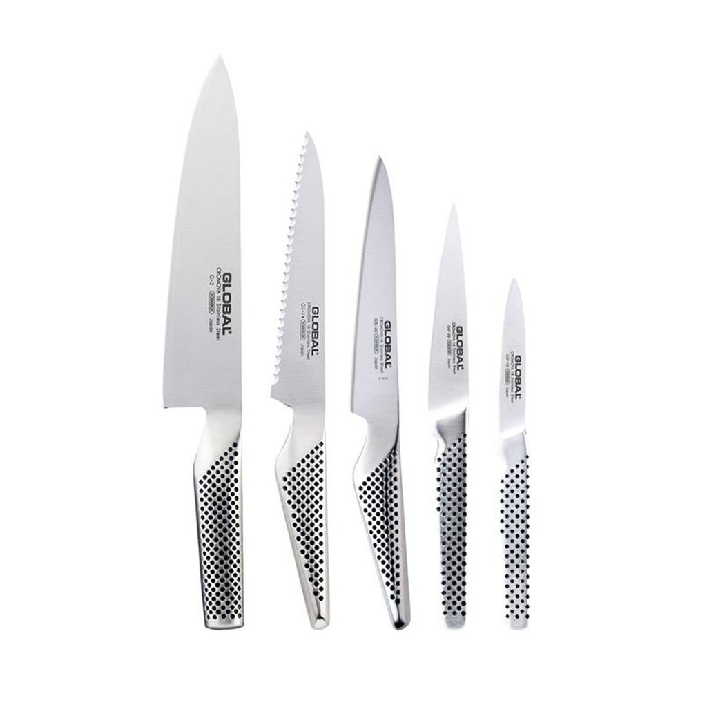 Katana 6pc Knife Block - Walnut