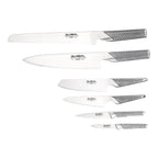 Hiro 7 Piece Knife Block Set