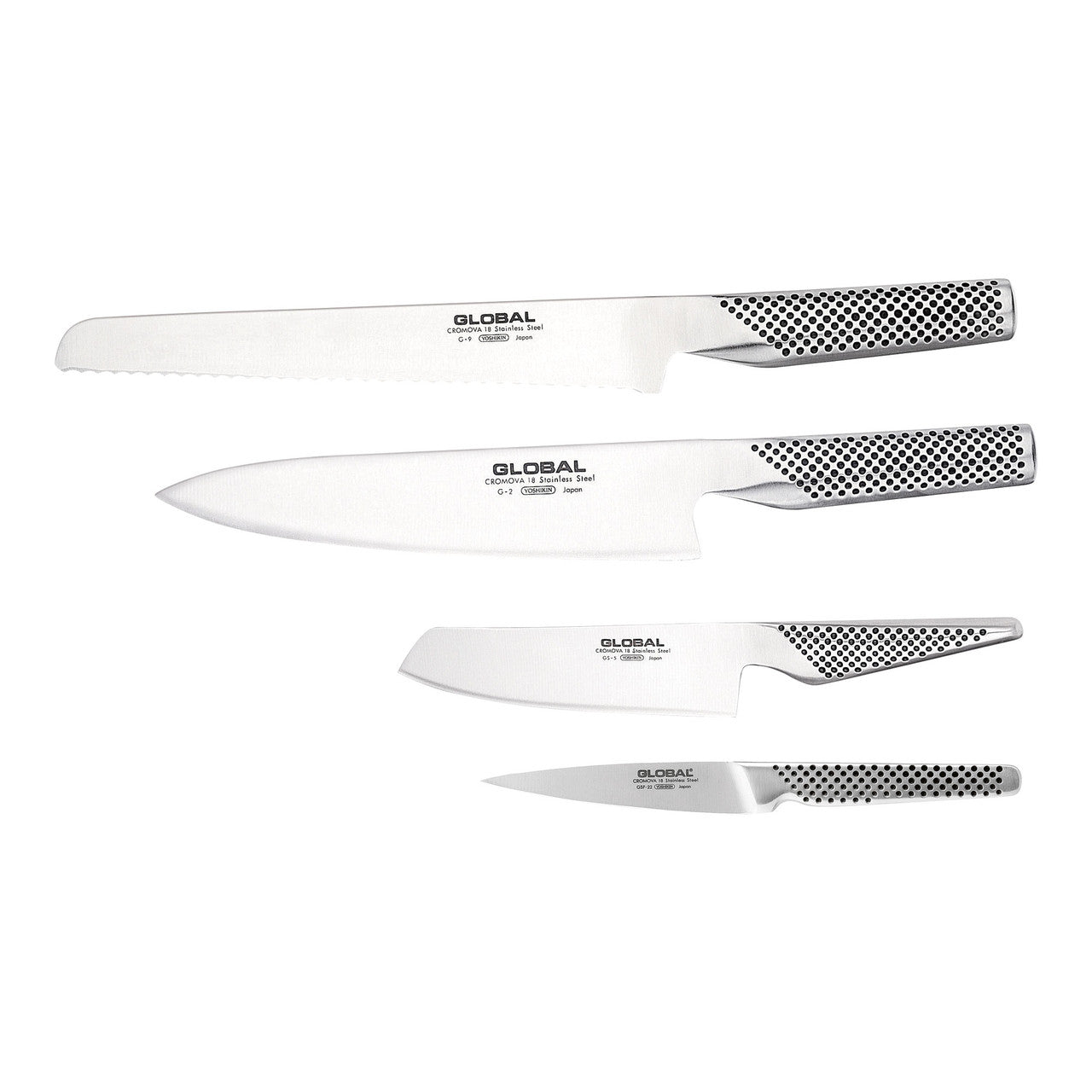 Ikasu V Piece Knife Block Set
