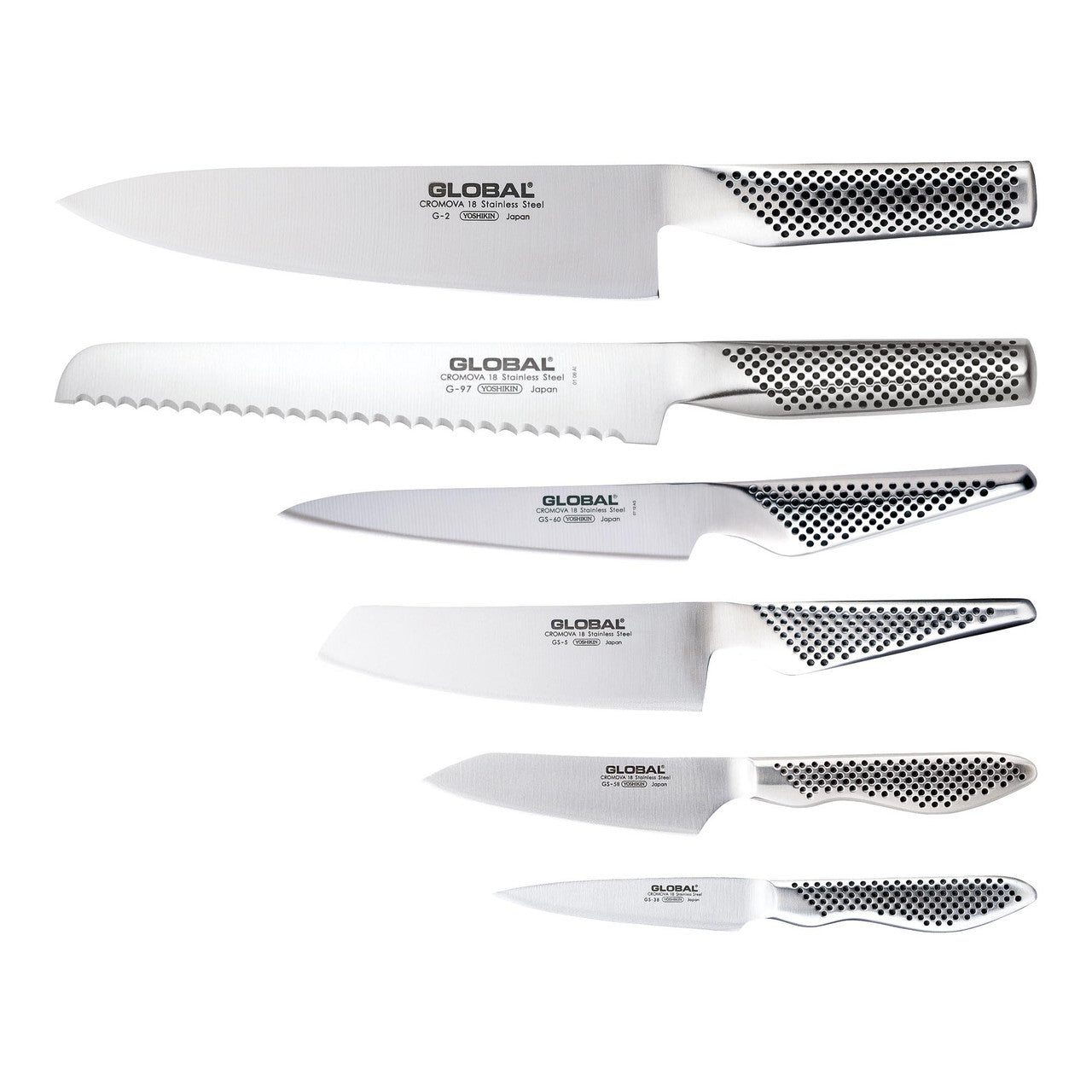 Kyoto 7 Piece Knife Block Set, Bamboo