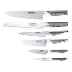 Kyoto 7 Piece Knife Block Set, Stained Ash