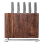 UKU 6 Piece Knife Block Set - Walnut