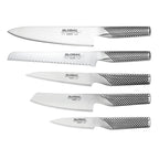 UKU 6 Piece Knife Block Set - Walnut