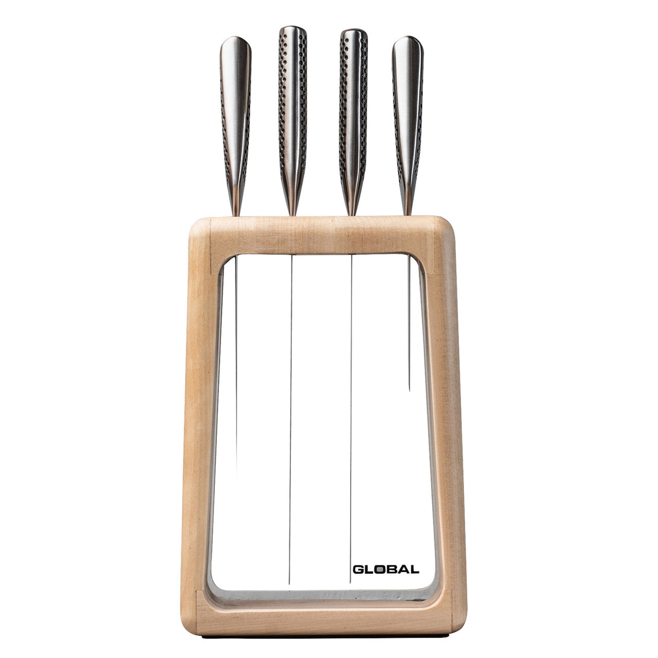Hashira 5pc Knife Block Set - Maple