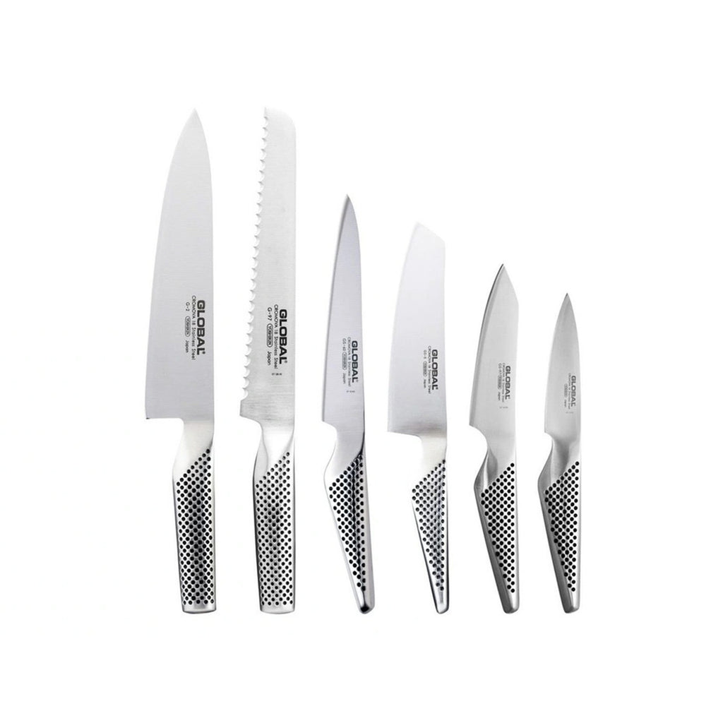 Hashira 7pc Knife Block Set - Walnut