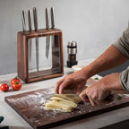 Hashira 7pc Knife Block Set - Walnut