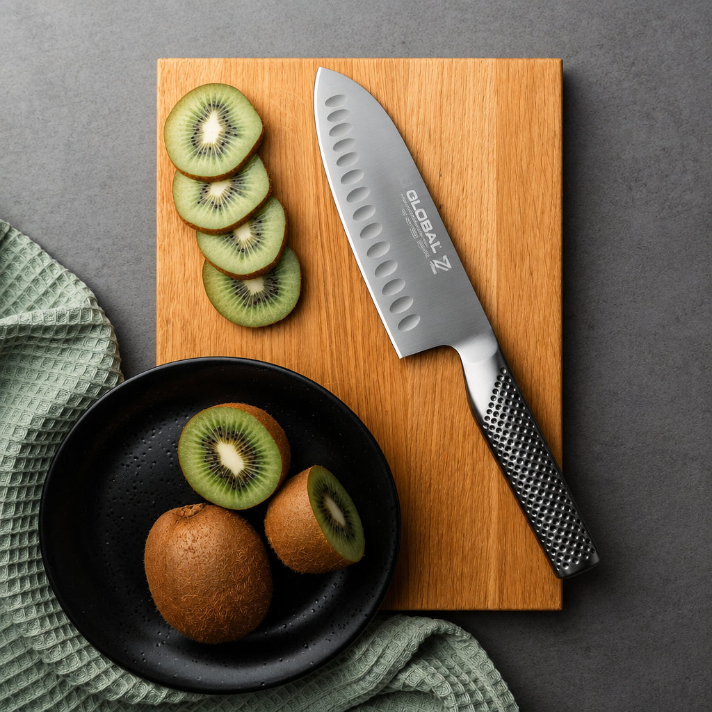Global Z 7" Santoku Fluted Knife